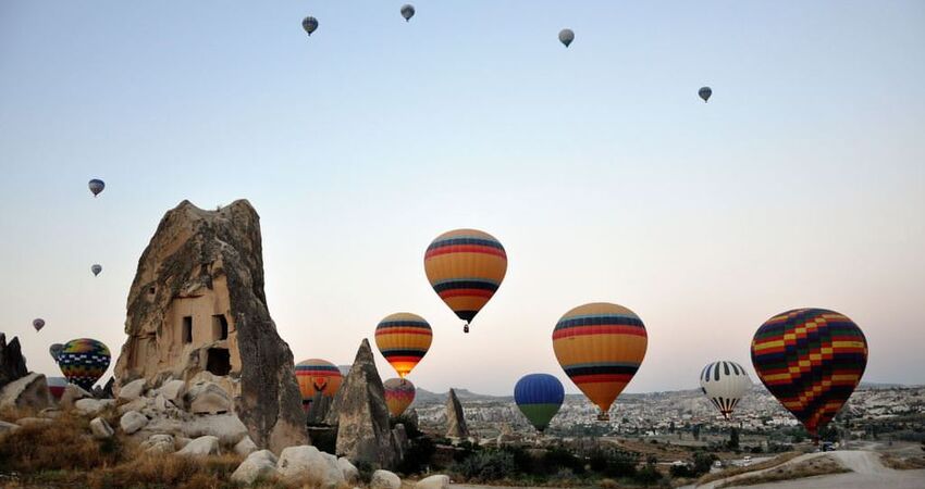 Ankara Harekteli Balon Seyirli Kapadokya Turu