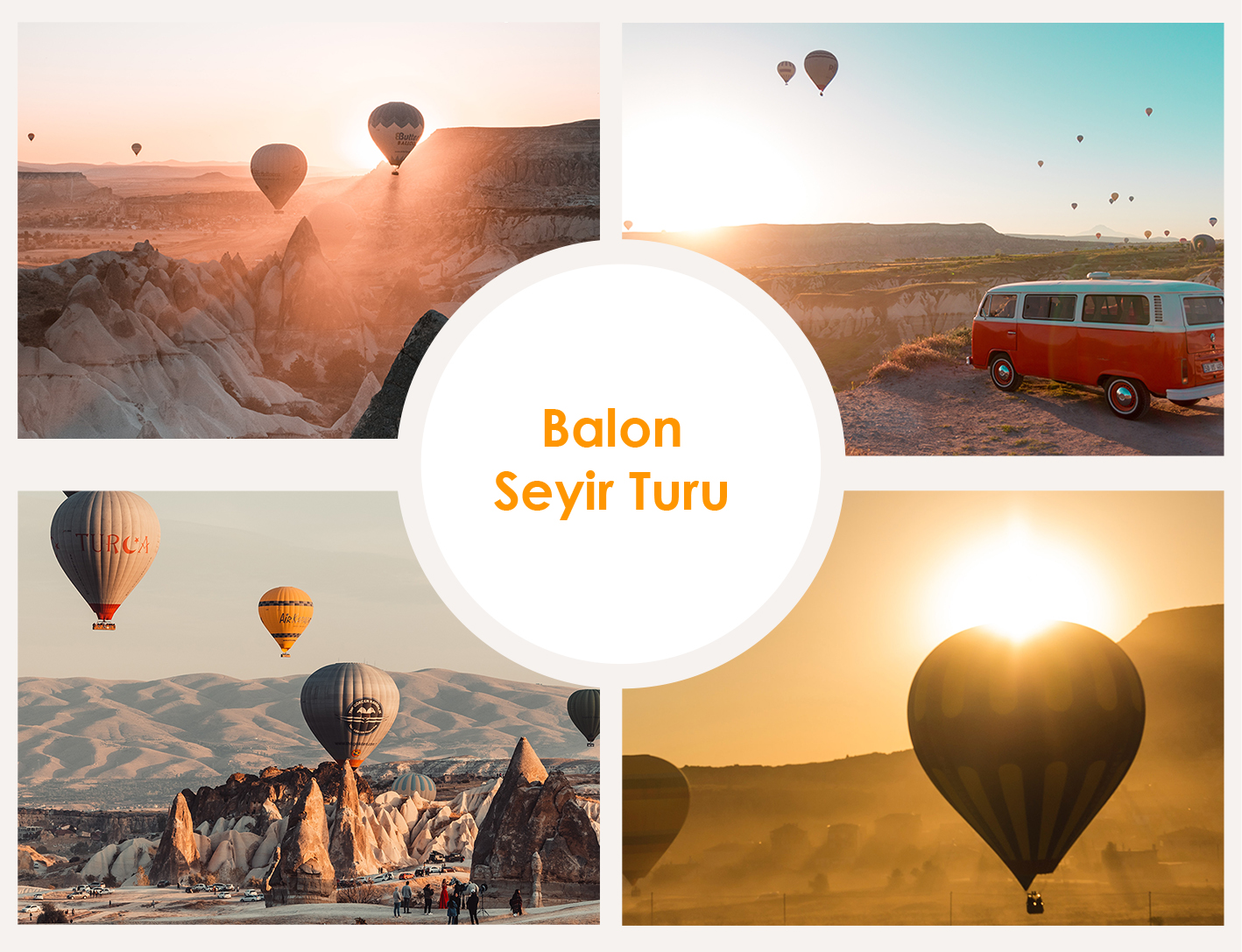 Ankara Harekteli Balon Seyirli Kapadokya Turu